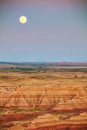 Scenic view at Badlands National Park, South Dakota, USA Royalty Free Stock Photo