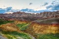 Scenic view at Badlands National Park, South Dakota, USA Royalty Free Stock Photo