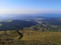 Scenic view of the Bakuriani ski resort in Georgia