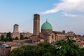 Padua - Scenic view on Basilica di Santa Maria del Carmine in Padua, Veneto, Italy, Europe
