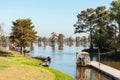 Scenic view of the Bayous in Louisiana Royalty Free Stock Photo