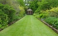 Grass Lawn Garden Path Royalty Free Stock Photo