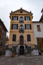 Scenic view of the beautiful historic buildings in the old town of Annecy, France Royalty Free Stock Photo