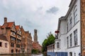 Beautifull historical buildings of Bruges, Belgium