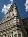 Scenic view of beautiful old buildings of Florence, Italy