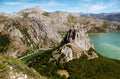 Scenic view of the beautiful Pico Gilbo mountain in Picos de Europa, Spain