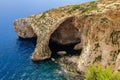 Scenic view of Blue grotto, Malta Royalty Free Stock Photo