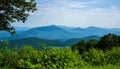 Scenic View of the Blue Ridge Mountains and Goose Creek Valley Royalty Free Stock Photo