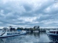 Scenic view of boats in the lake in Berlin, Germany