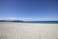 Scenic view of Bondi beach against blue sky, Sydney, Australia Royalty Free Stock Photo