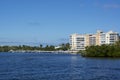 Scenic view of bonita springs waterway canal