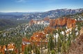 Scenic view of the Bryce Canyon Royalty Free Stock Photo