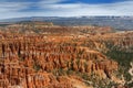 Scenic view in Bryce Canyon National Park in Utah, USA, on summer day Royalty Free Stock Photo