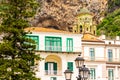 Scenic view of the buildings in the Positano city, Amalfi coastline, Cinque Terre Italy