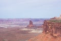 Scenic view from Candlestick Tower Overlook in Canyonlands National Park Royalty Free Stock Photo