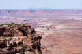 Scenic view from Candlestick Tower Overlook in Canyonlands National Park Royalty Free Stock Photo
