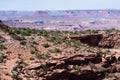 Scenic view from Candlestick Tower Overlook in Canyonlands National Park Royalty Free Stock Photo