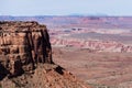 Scenic view from Candlestick Tower Overlook in Canyonlands National Park Royalty Free Stock Photo