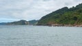 Scenic view of the Cantabrian Sea and the Asturian coast.