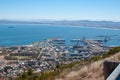 Scenic View in Cape Town, Table Mountain, South Africa Royalty Free Stock Photo
