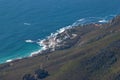 Scenic View in Cape Town, Table Mountain, South Africa Royalty Free Stock Photo