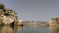 River Narmada through Bedaghat marbles