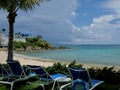 Scenic View of Caribbean Beach and Point