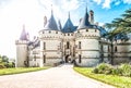 Scenic view of castle in France, Europe.