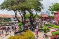 Scenic view of the Christ Church Malacca and Dutch Square Royalty Free Stock Photo