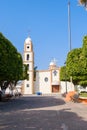 Scenic view of a church in Gomez Farias, Michoacan, Mexico