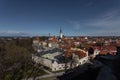 Scenic view of the cityscape of Tallin, Estonia Royalty Free Stock Photo