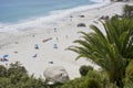 Scenic view of Clifton Beach,Cape Town Royalty Free Stock Photo