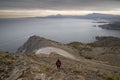 Scenic view of the coastline of Costa Brava between Colera and Portbou