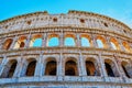 Scenic view of Colosseum in Rome, Italy Royalty Free Stock Photo