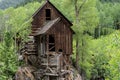 Scenic view of Crystal Mill, Colorado, USA Royalty Free Stock Photo