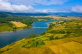 Scenic view of Ebro river Royalty Free Stock Photo