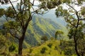 Scenic view from Ella Rock, Sri Lanka Royalty Free Stock Photo