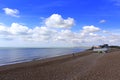 Scenic view of English Channel coast Kent