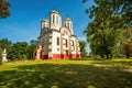 Scenic view of Epiphany Cathedral of Ostroh Castle, Ostroh, Rivne region, Ukraine Royalty Free Stock Photo