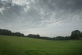 Scenic view of fields in the Cotswold, England Royalty Free Stock Photo