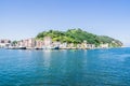 Scenic view of the fishing town of Pasaia in Spain Royalty Free Stock Photo