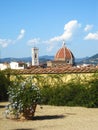 Scenic view of Florence cathedral Royalty Free Stock Photo
