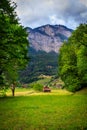 Scenic view in Flums, Switzerland Royalty Free Stock Photo