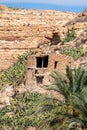 Scenic view from Ghoufi Canyon (Balconies of Ghoufi) in Batna, Algeria