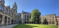 Scenic view of a Glasgow university in Scotland Royalty Free Stock Photo