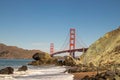 Scenic view of Golden Gate Bridge in San Francisco, USA Royalty Free Stock Photo