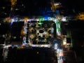 Scenic view of Gomez Farias, Michoacan, Mexico at night