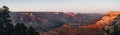 Scenic View of the Grand Canyon, Arizona from the South Rim at Mather Point. Royalty Free Stock Photo