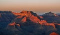 Scenic View of the Grand Canyon, Arizona from the South Rim at Mather Point. Royalty Free Stock Photo