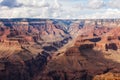 Scenic view Grand Canyon National Park, Arizona, USA. Panorama landscape sunny day Royalty Free Stock Photo